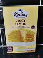 Mängden socker i Zingy lemon cake mix