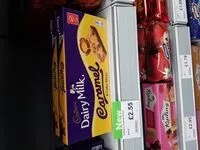 Mängden socker i Cadbury caramel slice 6pk