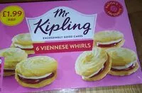 Mängden socker i Viennese whirls