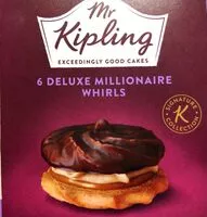 Mängden socker i Deluxe Millionaire Whirls
