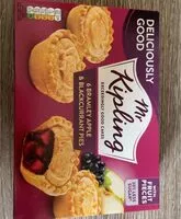 Mängden socker i Apple and blackcurrent pies