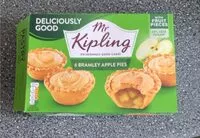 Mängden socker i 30% Less Sugar 6 Bramley Apple Pies