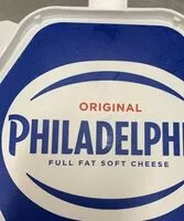 Mängden socker i Philadelphia cream cheese-soft plain