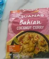Mängden socker i Iguanas Bahian coconut curry
