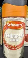 Mängden socker i Schwartz Ground Fenugreek Jar 35g