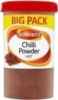 Mängden socker i Schwartz Big Pack Hot Chilli Powder 85G