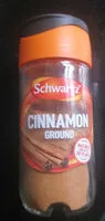 Mängden socker i Cinnamon ground