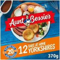 Mängden socker i Aunt Bessie's 12 Bake at Home Yorkshire Puddings