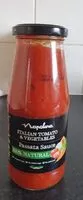 Mängden socker i Napolina Italian Tomato & Vegetables