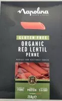 Mängden socker i Gluten Free Organic Red Lentil Penne