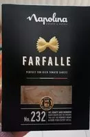 Mängden socker i Farfalle