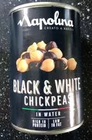 Mängden socker i Black and white Chickpeas