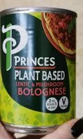 Mängden socker i Plant based lentil and mushroom bolognese