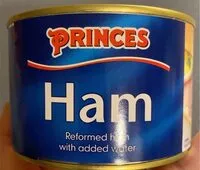 Mängden socker i Reformed ham with added water