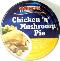 Mängden socker i Chicken 'n' Mushroom Pie