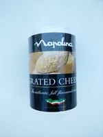 Mängden socker i Napolina Grated Cheese 50G