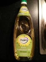 Mängden socker i Flora pure sunflower oil