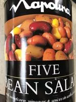 Mängden socker i Five Bean Salad