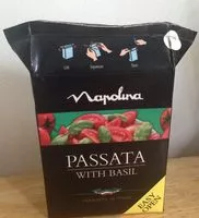 Mängden socker i Passata with basil