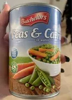 Mängden socker i Peas and carrots
