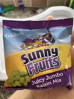 Mängden socker i sunny fruits