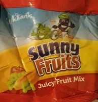 Mängden socker i Sunny Fruits