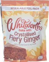 Mängden socker i Crystallised Fiery Ginger