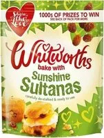 Mängden socker i Bake with Sunshine Sultanas