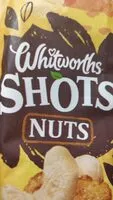 Mängden socker i Whitworths shots nuts