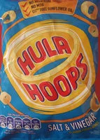 Mängden socker i Hula Hoops Salt & Vinegar Flavour Potato Rings