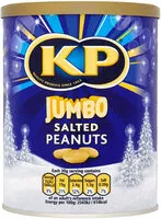 Mängden socker i salted nuts