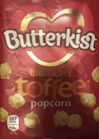 Mängden socker i Crunchy Toffee Popcorn
