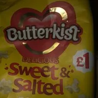 Mängden socker i Sweet & Salted Popcorn