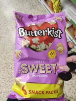 Mängden socker i butterkist
