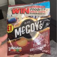 Socker och näringsämnen i Mccoy s