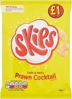 Mängden socker i Skips Prawn Cocktail Flavour