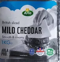 Mängden socker i Mild cheddar