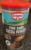 Mängden socker i Fine Dark Cocoa Powder