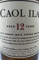 Mängden socker i Caol Ila 12 year old