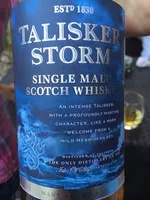 Socker och näringsämnen i Talisker storm