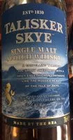 Socker och näringsämnen i Talisker skye