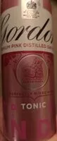 Mängden socker i Gordon's premium pink distilled gin and tonic