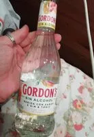 Mängden socker i Gordon's sin alcohol