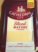 Mängden socker i Sliced Mature Cheddar