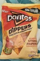 Mängden socker i Doritos a hint of paprika
