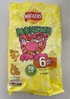 Mängden socker i Roast Beef Monster Munch