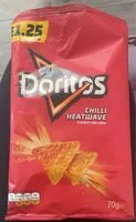 Mängden socker i Doritos chillie heatwave