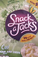Mängden socker i Snack a Jacks - Crème Onions