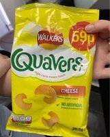 Mängden socker i Quavers