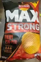 Mängden socker i Max Strong Fiery peri-peri